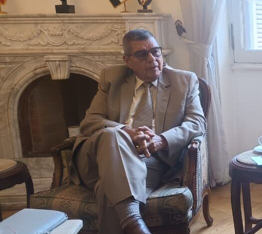 ويلمر أومار بارينتوس سفير جمهورية فنزويلا البوليفارية بالقاهرة