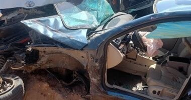 وفاة فتاة وإصابة 10 آخرين في حادث تصادم بمركز منشأة القناطر