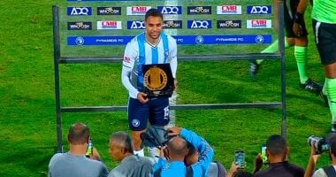 الشيبى أفضل لاعب فى مباراة بيراميدز وفاركو بالدورى