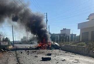 هجوم إسرائيلي على جنوب لبنان