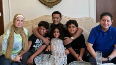 صور الصلح بين نجل محمد رمضان وأسرة الطفل
