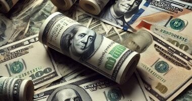 ارتفاع سعر الدولار الأمريكى فى بداية تعاملات اليوم قرشان