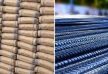 أسعار الحديد والاسمنت اليوم