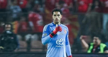 مصطفى شوبير حارس مرمى النادي الأهلي