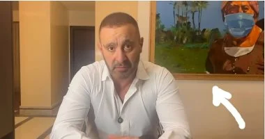 حكاية لوحة فنية ظهرت فى فيديو أحمد السقا الداعم لـ محمد صلاح