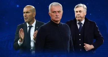 مورينيو ضد أنشيلوتي وزيدان في ريال مدريد.. من الأفضل منذ 2010؟